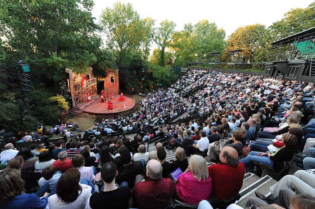Regents Park Open Air Theatre Auditorium